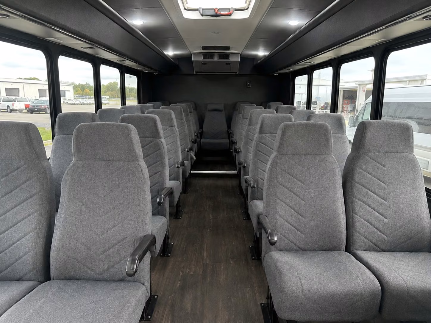 15 passenger minibus inside