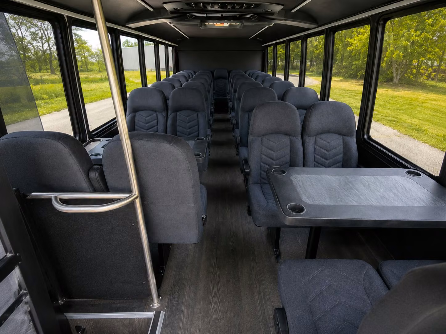 20 passenger minibus interior
