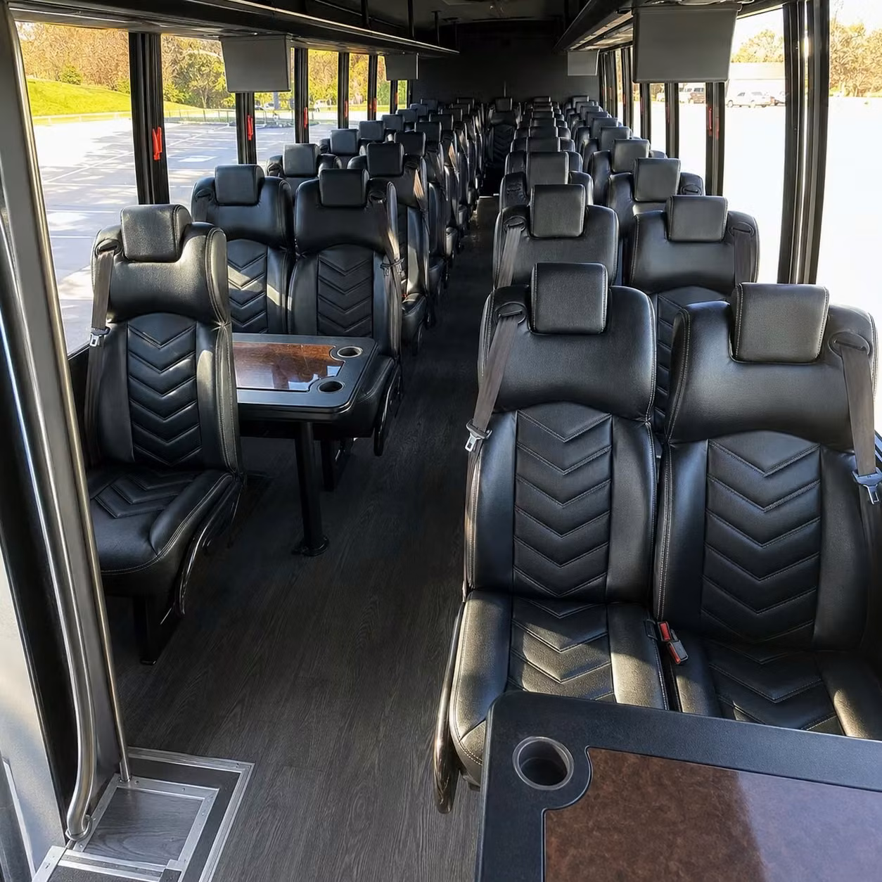 25 passenger minibus inside