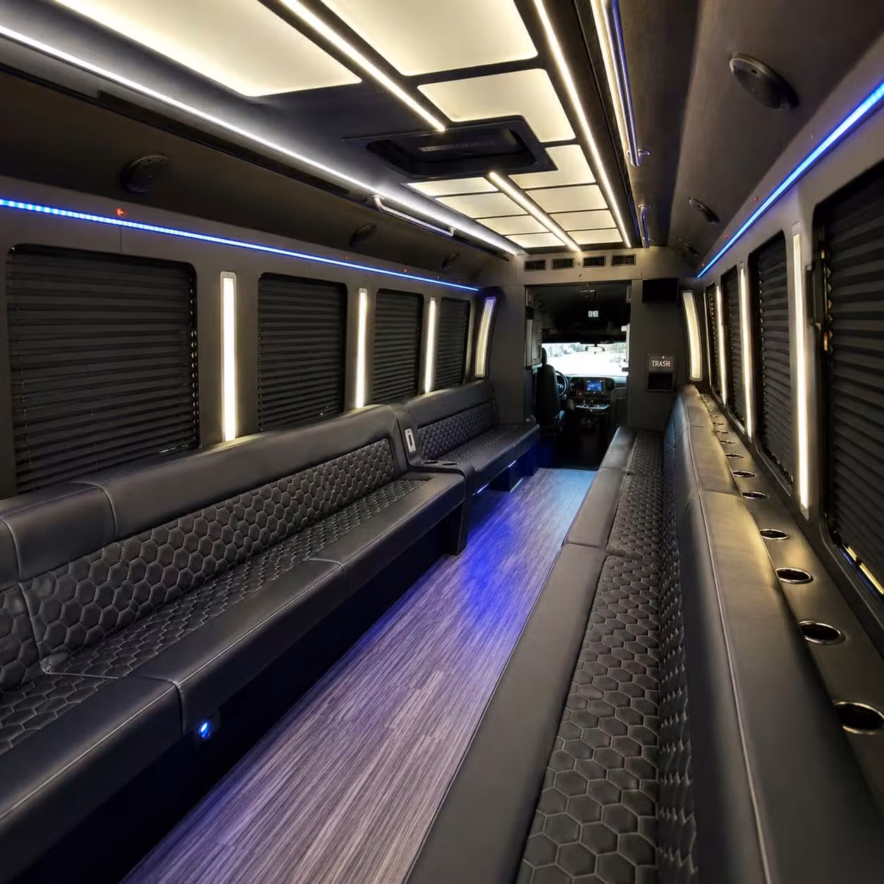 party bus rentals for concerts at ithink financial amphitheatre