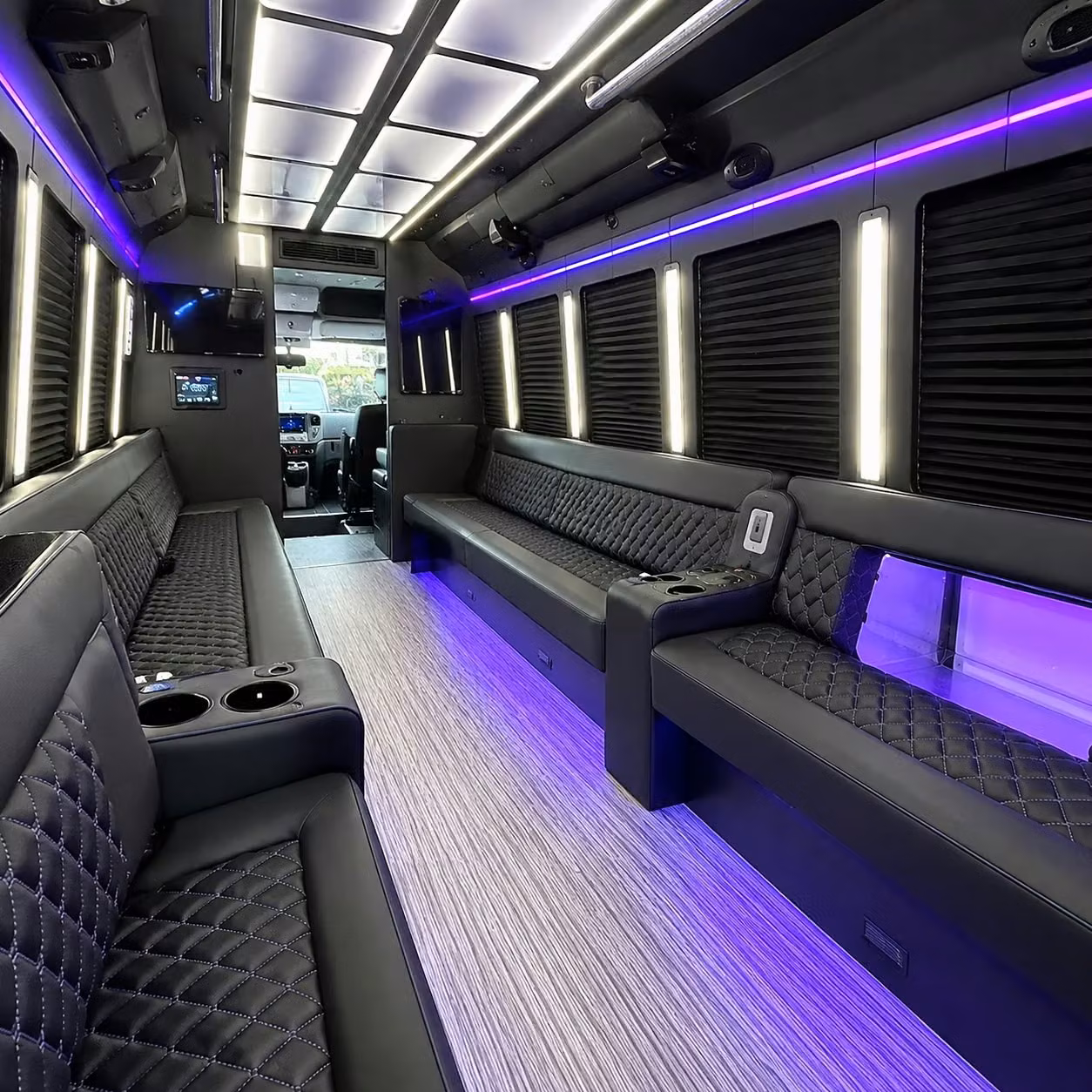party buses for prom night in tamarac are ready and waiting