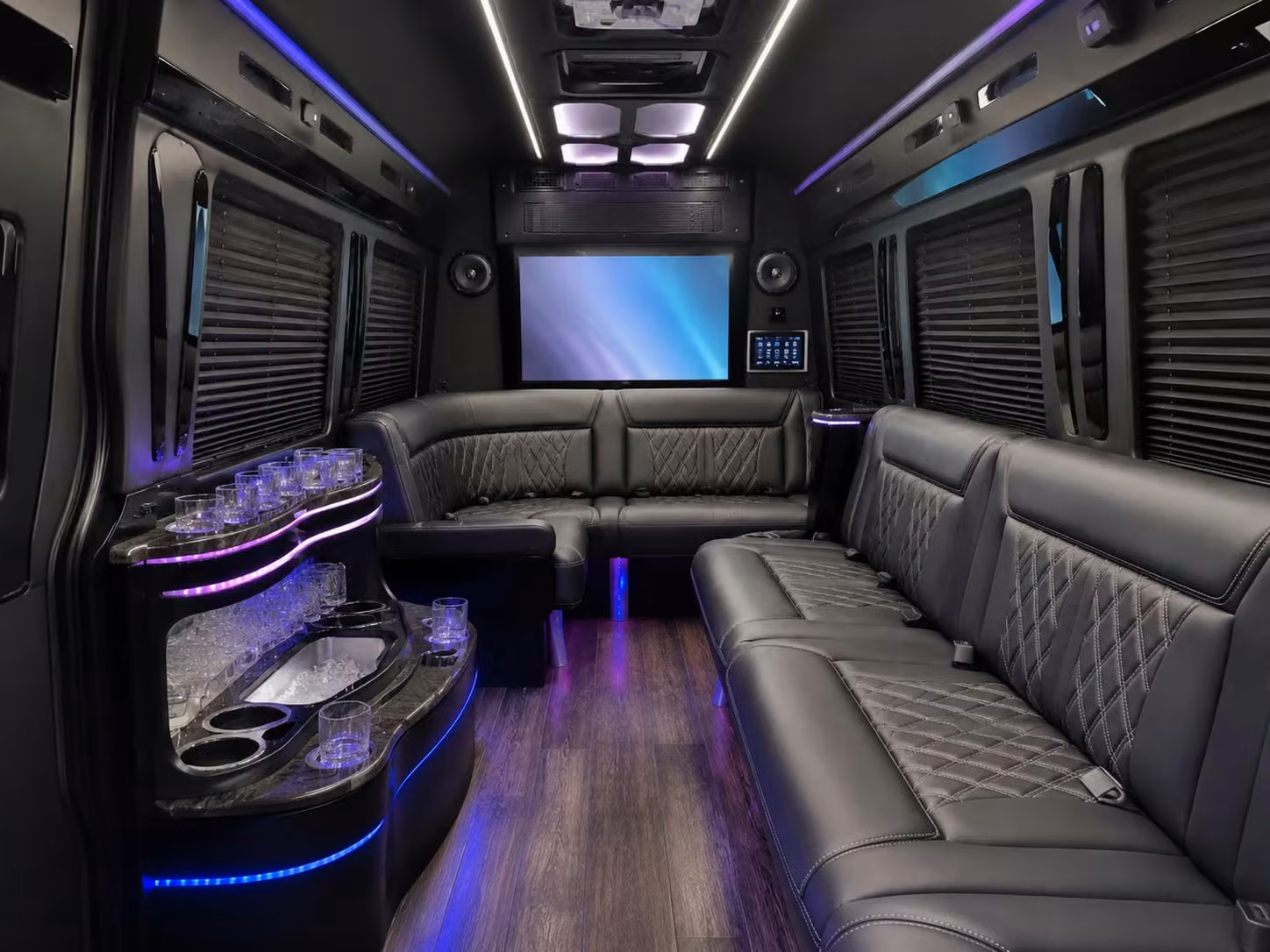 sprinter limousine inside