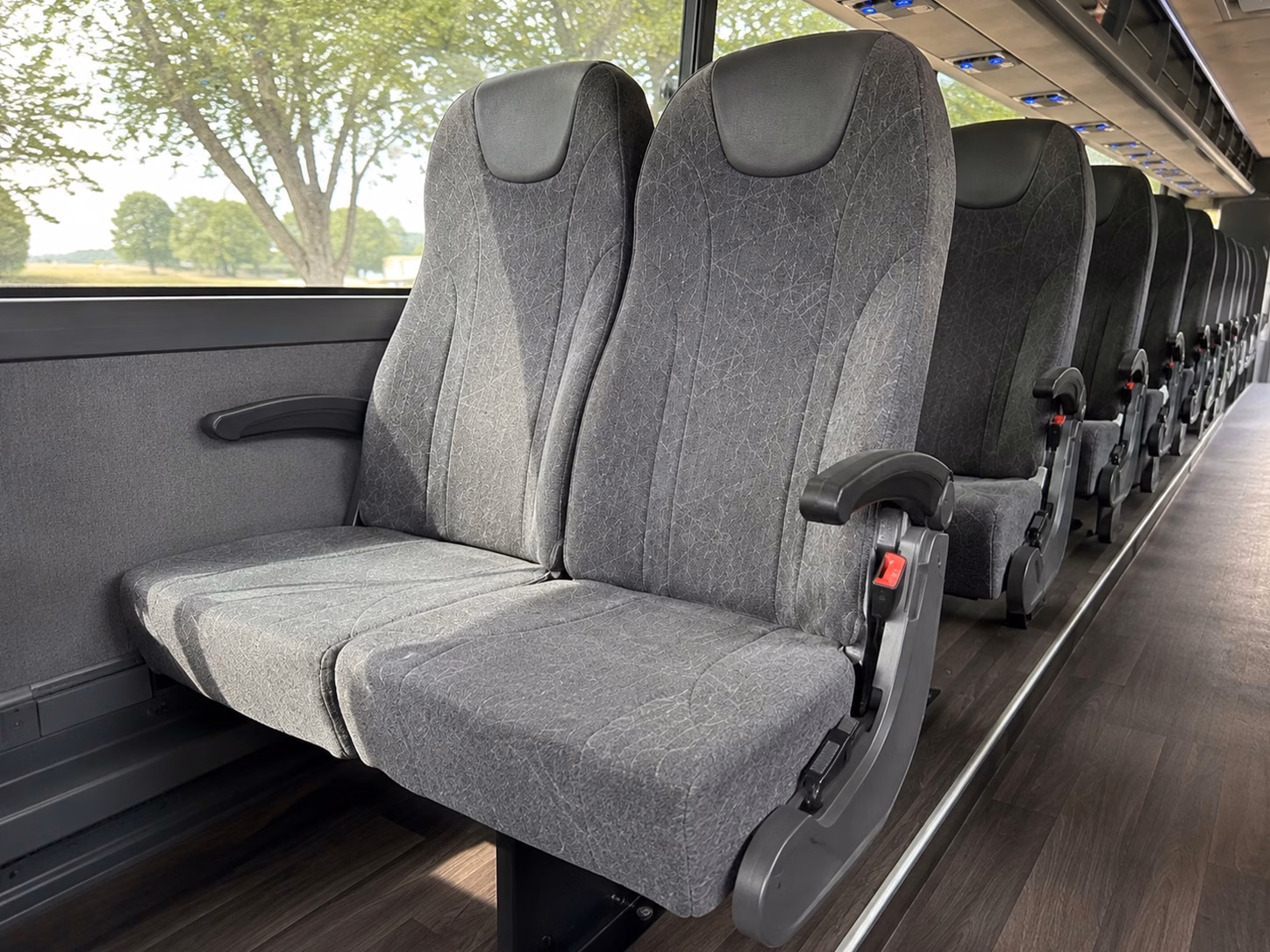 tamarac charter bus interior gallery