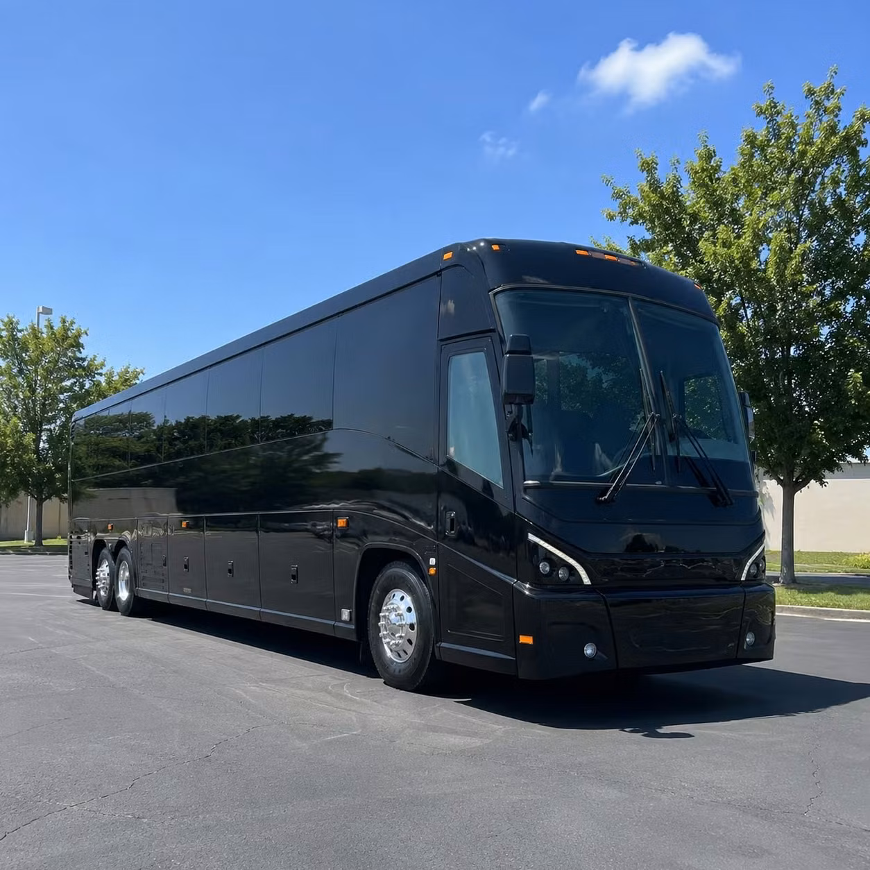 tamarac charter bus rental exterior