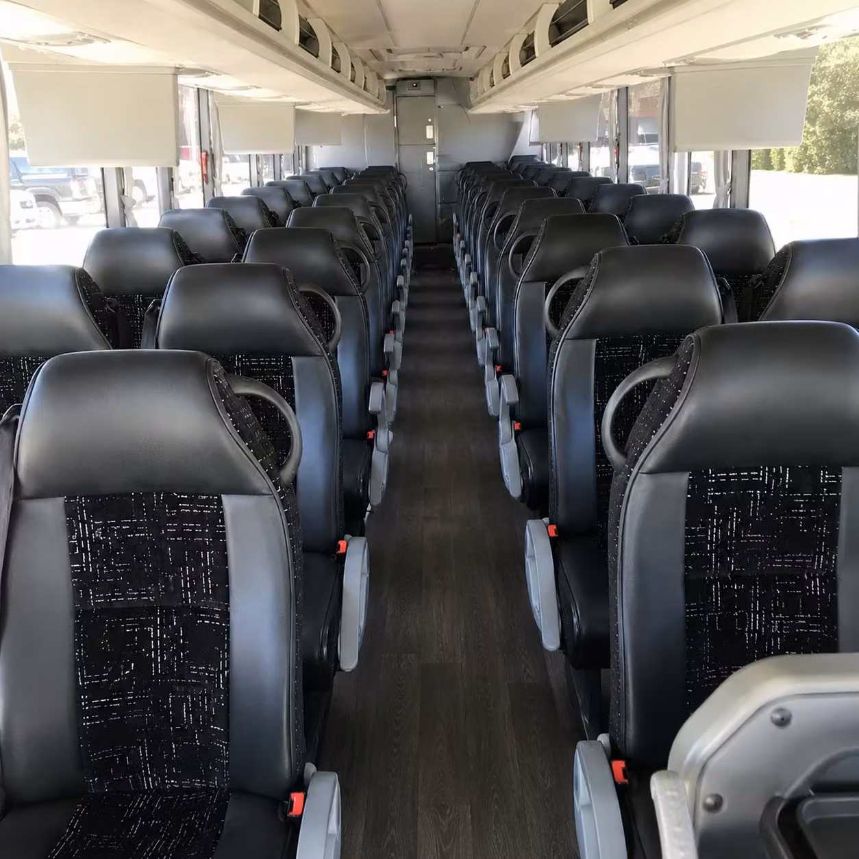 tamarac charter bus rental inside